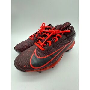 Nike Football Cleats Black Red Youth 6Y Soccer Cleats